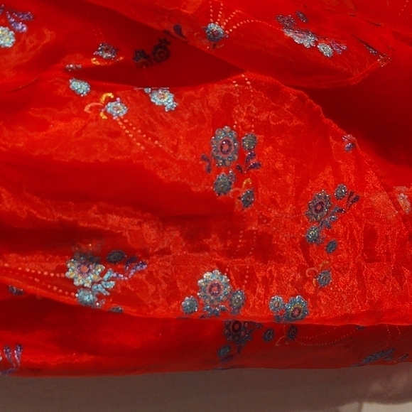 Disney Elena of Avalor Princess Costume Red Dress Sz (7-8) - Picture 4 of 10